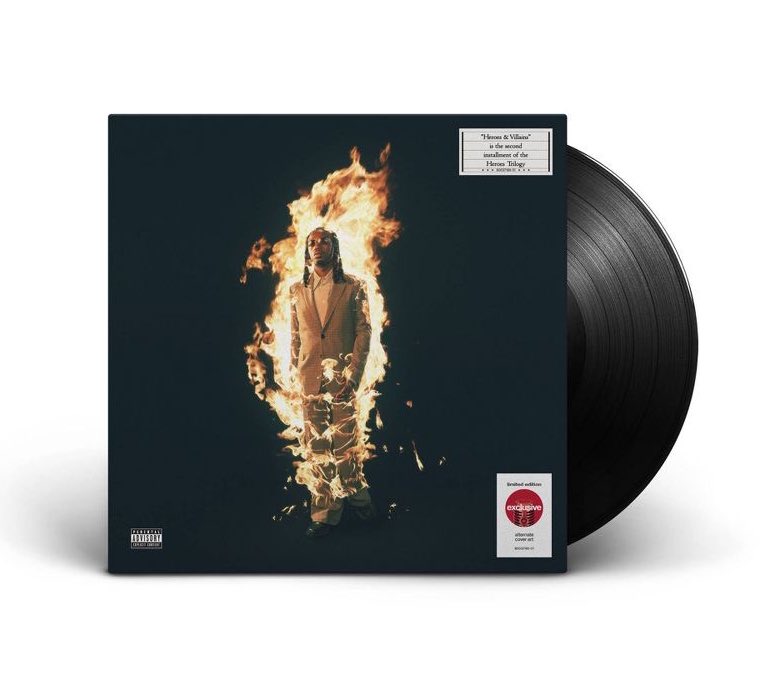 Metro Boomin on X: Target exclusive man on fire edition vinyl available  now @Target 🔥🤝🏾  / X