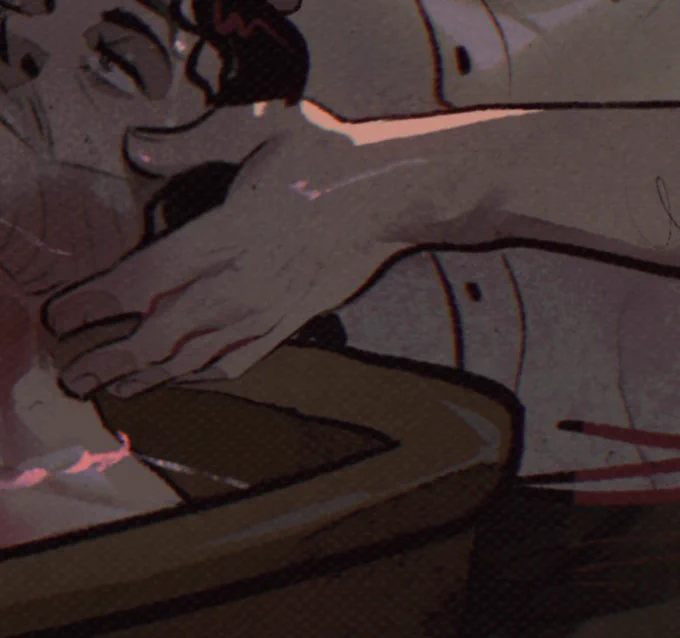 spoilers of my spread from #hannigram_zine  