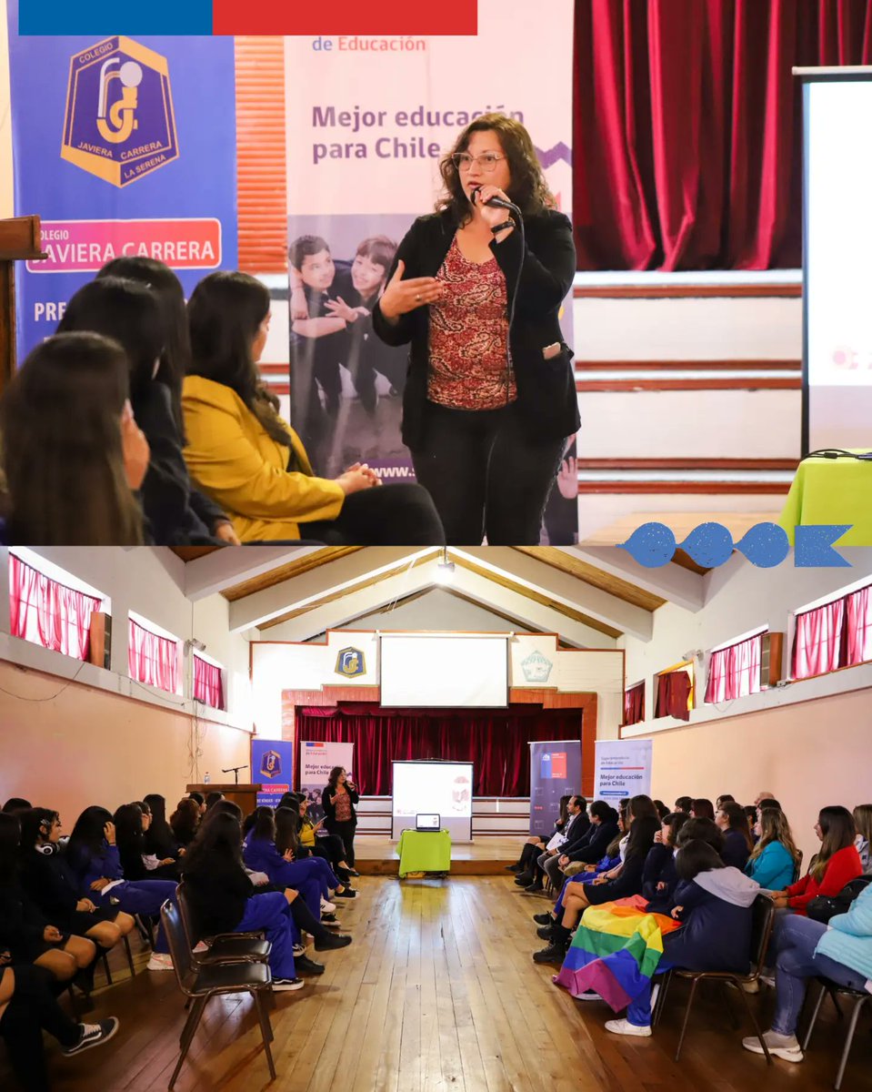 🏳️‍⚧️ En la comunidad del Colegio Javiera Carrera de #LaSerena, la <a href="/supereduc_cl/">Supereduc</a> y @educ_coquimbo, difundieron la Circular 812 y Circular 707 sobre el derecho a la identidad de género de niñas, niños y adolescentes, en el marco del Día Internacional de la #VisibilidadTransgénero.