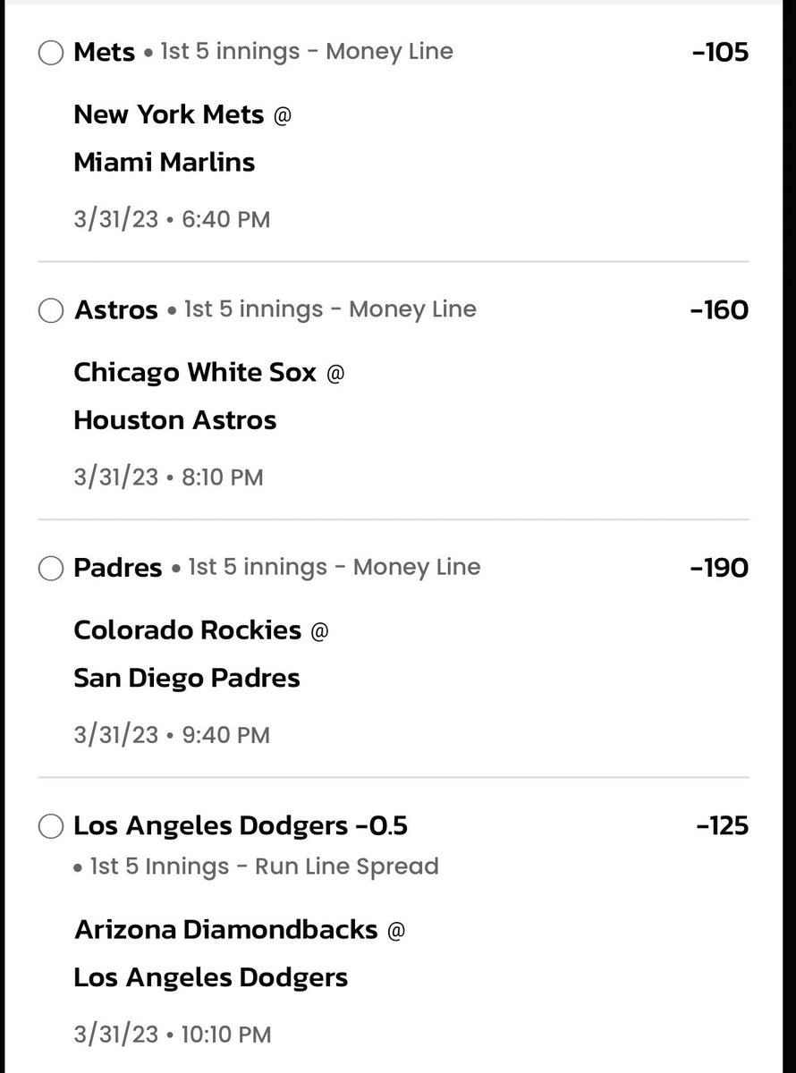letsgettergoinn's tweet photo. Last two bets of the night!!
Both are 4 leg .5 units each (+616,+989) MGM
Good luck and life if tailing let’s have another great night!!
#fanduel #draftkings #gamblingtwitter #nbapicks #nhlpicks #prizepicks #sports #money #gettergoin https://t.co/74kbccC2x7
