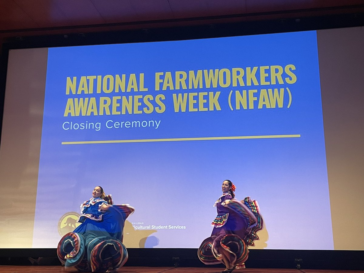At the Closing Ceremony for National Farmworkers Awareness Week (NFAW) led by <a href="/WSUCAMP/">WSU CAMP</a>. We are happy to partner with them for this important week 🙌🏽