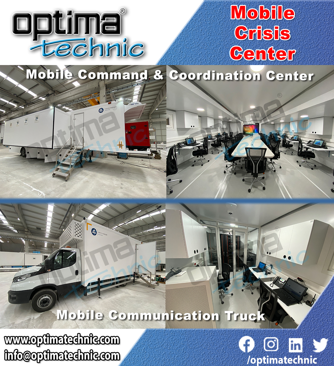 optimatechnic's tweet image. Optima Technic Mobile Crisis Center Projects...

The Mobile Crisis Center, which manufactured by Optima Technic within the scope of the AKKUYU project is ready for all mission 7/24!

#optimatechnic #mobilecommand #mobilecontrol #mobilecoordination #akkuyu #NuclearPower