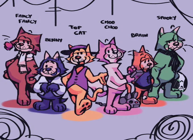 happy #TransDayOfVisibility :3 here's my obligatory promo post i'm a non binary cat online and i love cartoons and silly animal fellers. i draw plenty of them check it oooout bleehh  