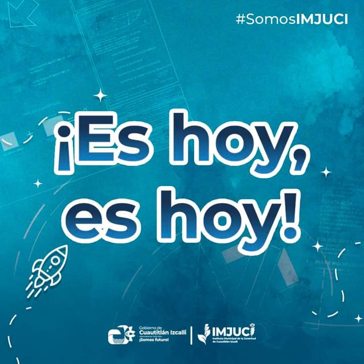 IMJUCI_'s tweet photo. ¡Es hoy es hoy! 🙋🏻‍♀️⚡️

La gran inauguración de la primera etapa de ciudad juventud.

No te pierdas la oportunidad de ser parte de la generación que está cambiando a la juventud izcallense✋

 #SomosIMJUCI #CiudadJuventud https://t.co/yDjzJofy3c