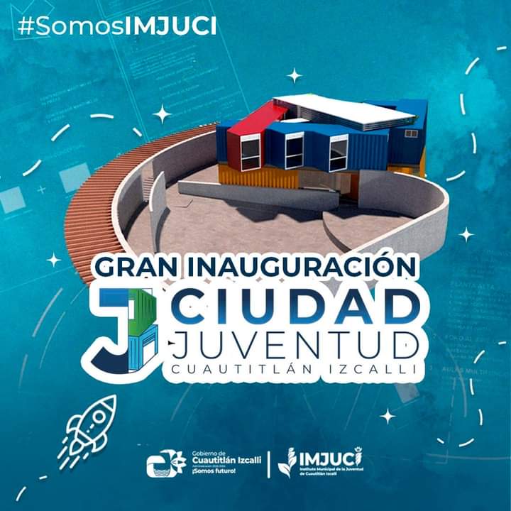 ¡Es hoy es hoy! 🙋🏻‍♀️⚡️

La gran inauguración de la primera etapa de ciudad juventud.

No te pierdas la oportunidad de ser parte de la generación que está cambiando a la juventud izcallense✋

 #SomosIMJUCI #CiudadJuventud