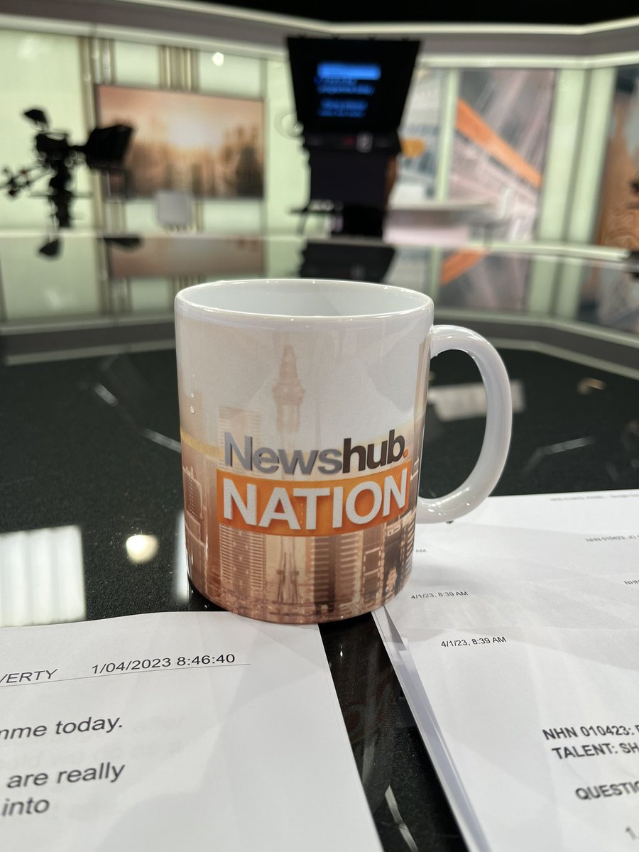 Recession, cyclone recovery, Donald Trump, retirement age and the gender pay gap - and a new mug ! (Not me ) #nationnz