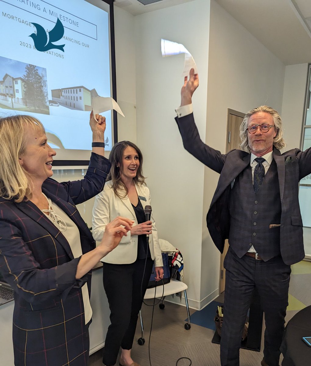 We enjoyed an intimate "Evening of Hospitality" with friends and key members of the Sonshine community last night. We celebrated being Mortgage Free(!!!) and the bright future for our organization, programs and families we serve. Thank you to our Calgary community for supporting!