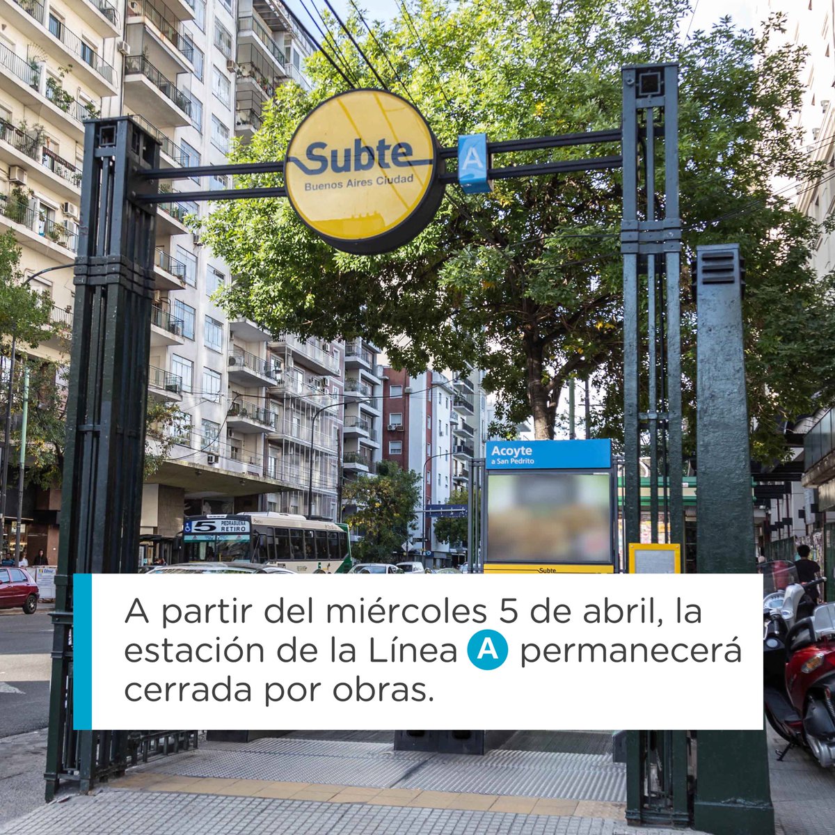 BA Subte tweet media