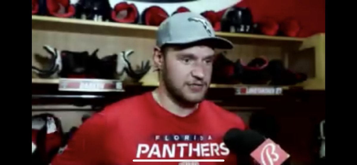 Anyone know where to get this damn hat Barkov is wearing? Sorry for the blurry pic 
 
https://t.co/CvaLj2PD1l
 
#Florida #FloridaPanthers #Hockey #IceHockey #NationalHockeyLeague #NHL #NHLEasternConference #NHLEasternConferenceAtlanticDivision #Panthers #Sunrise https://t.co/5R46kTUqTn