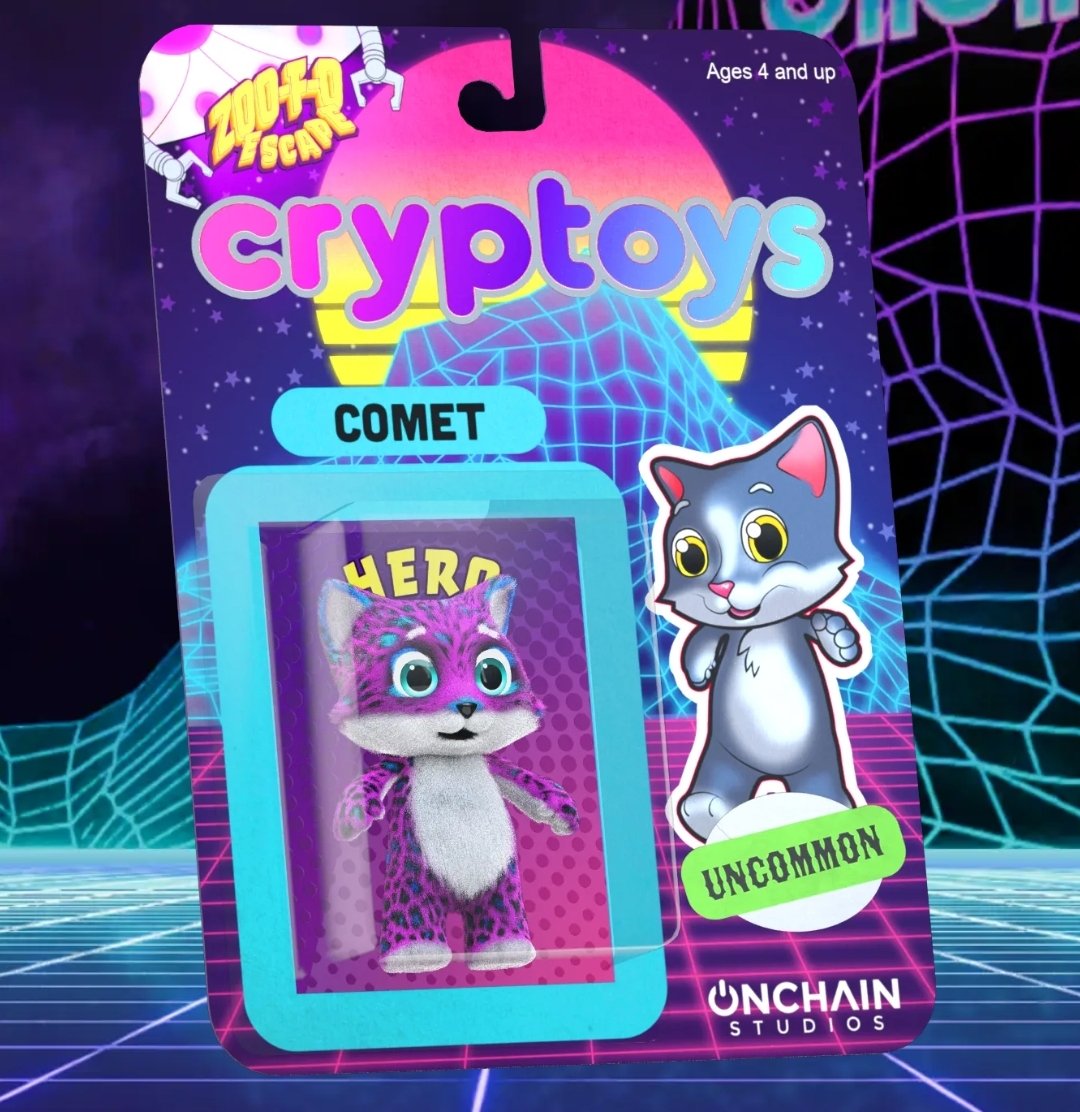 Moocowsrcute's tweet photo. @Cryptoys Zoo-F-O Escape drop is live! 
Just pulled these beauties 😍 I think I'll keep them wrapped up for now 🥰
https://t.co/fxnSLJRAHH https://t.co/v23cTlHubv
