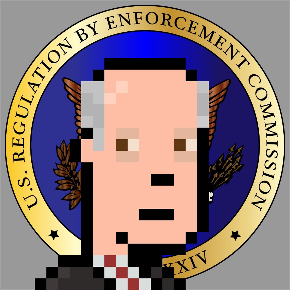 xrpcafe's tweet photo. 📢 The RegulatorPunks MINT IS LIVE 🍊

💻 https://t.co/SY6JQPjrIs

👥 Price
13 XRP

🖼 Supply
3333 NFTs

🧡 Like // Retweet
To win a RegulatorPunk
33 winners // Ends April 13

“3333 RegulatorPunks Using Regulation By Enforcement On The XRPL.” https://t.co/76wdngwqM9