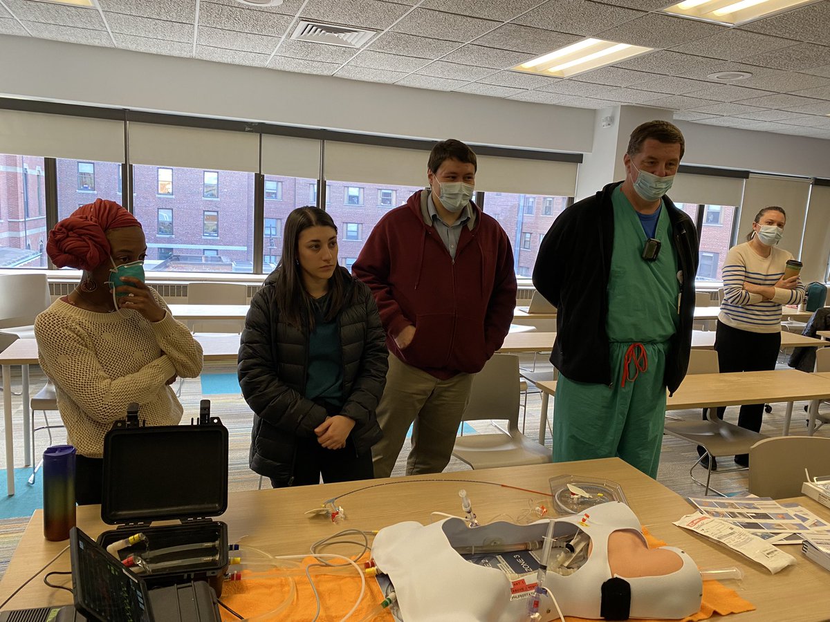 Yesterday, our residents had a hands on training on the use of the REBOA in trauma.