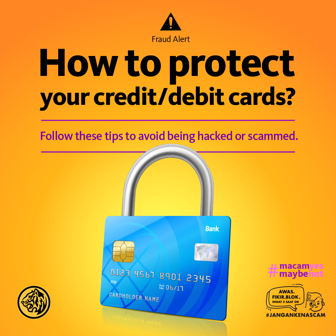 MyMaybank's tweet photo. Stay alert and keep your card details a secret! 🤫 Retweet to help keep each other safe from card scams and hackers.

If you’ve been scammed, please call:
03-5891 4744 (Maybank’s 24/7 Fraud Hotline)
997 (National Scam Response Centre, 8am-8pm)

#MacamYesMaybeNot #JanganKenaScam https://t.co/IkKXVykXlc