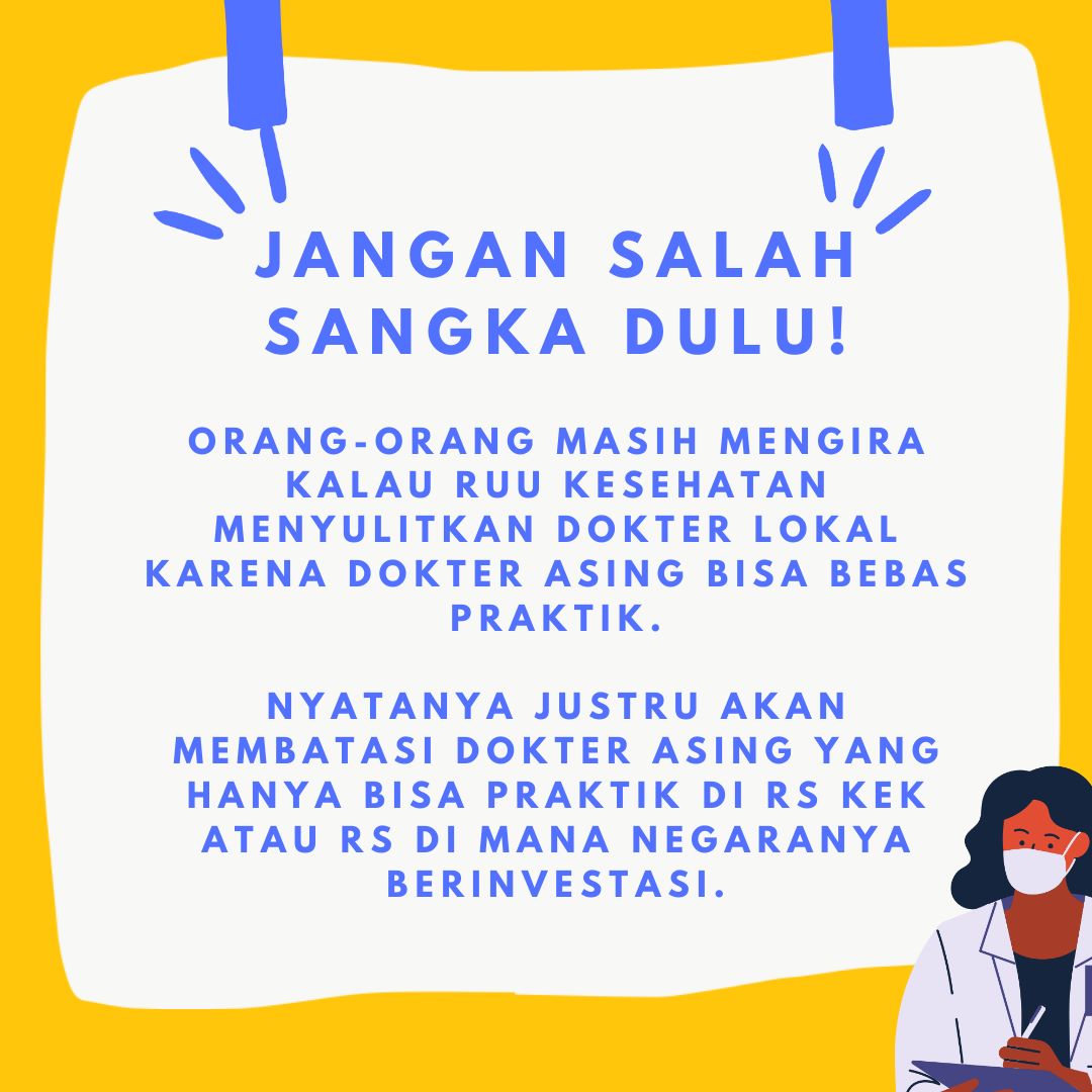 Hanadiaa_'s tweet photo. Sesuai dengan RUU Kesehatan Setiap Dokter Spesialis akan diatur Berdasar Aturan 

#SemuaBerhakBerobat
RUU Kesehatan Kita https://t.co/I28FBRLdEp