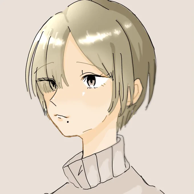 エイプリルフール参加だけしたいのでなんとなく友人に描いてもらった華にアイコンします#新しいプロフィール画像 