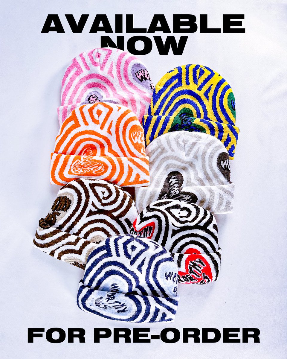 BEANIES NOW AVAILABLE FOR PRE-ORDER‼️ 
shop.worthyones.net