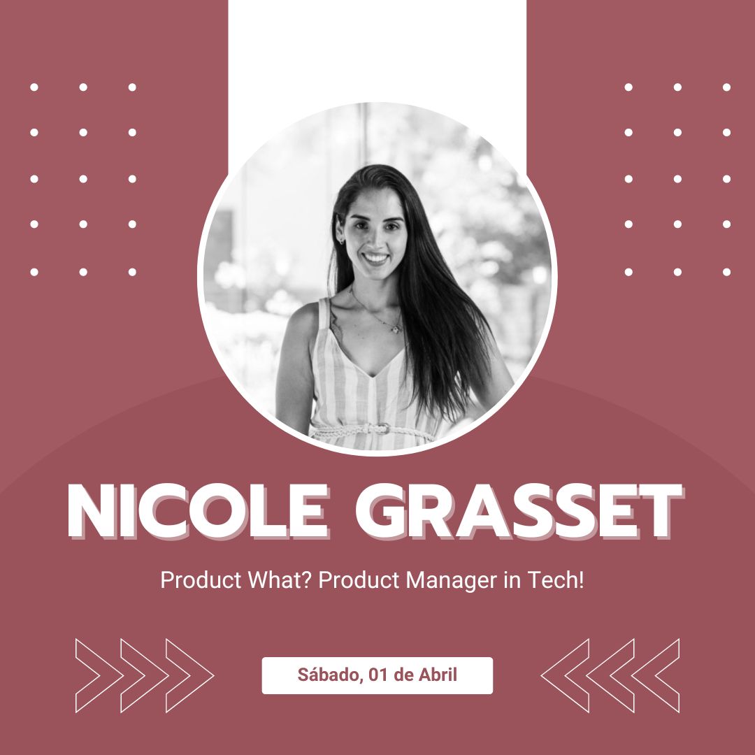 PeruNETDev's tweet image. Te invitamos a descubrir el mundo de los Product Managers en la tecnología con la charla de Nicole Grasset y aprende de su experiencia como Lead Product Manager en Growth.
🔗 Link de transmisión: lnkd.in/exmxzrjD
#productmanager #technology