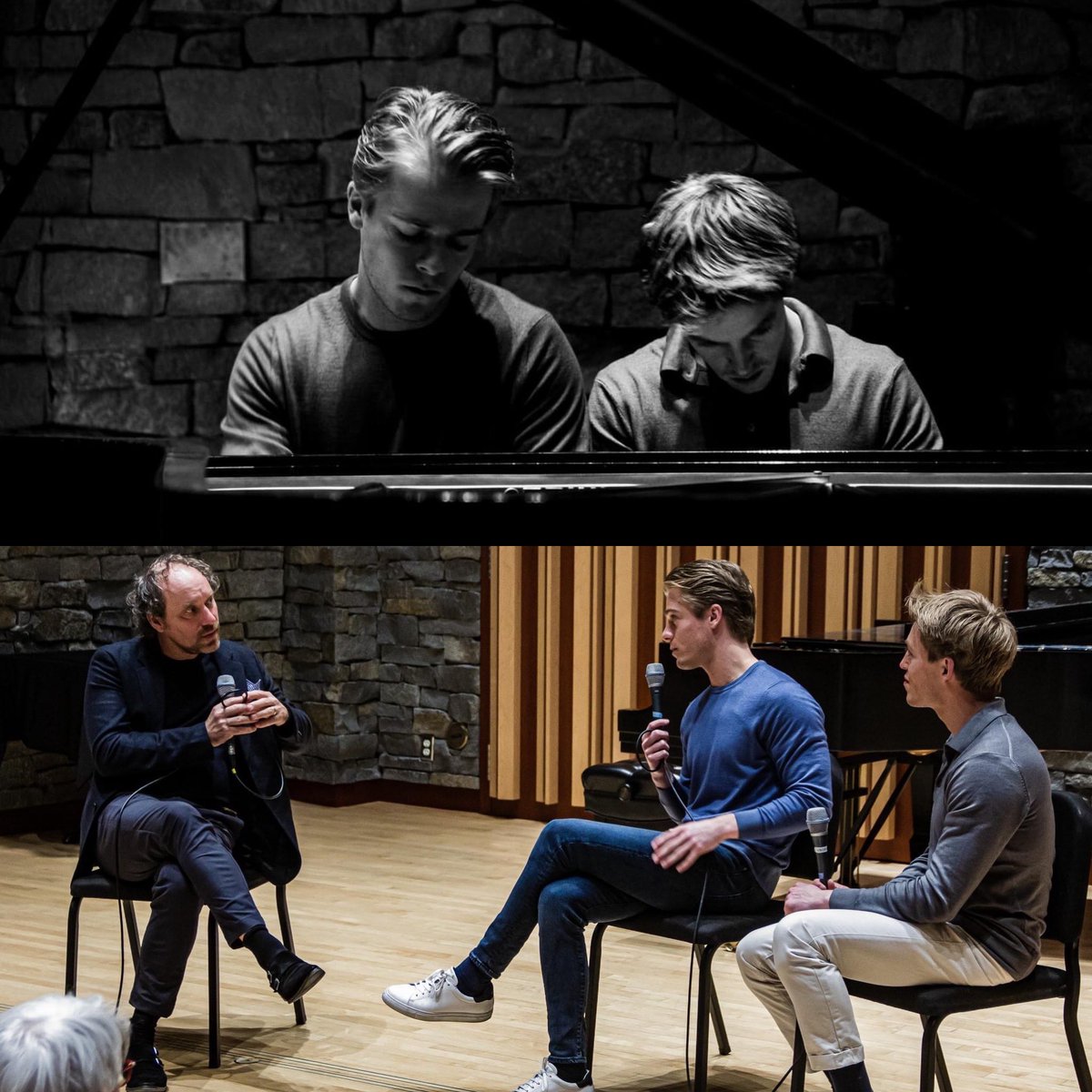 So wonderful to have my dear friends Arthur and Lucas Jussen playing Mendelssohn in Vancouver and inspiring us at the VSO School of Music