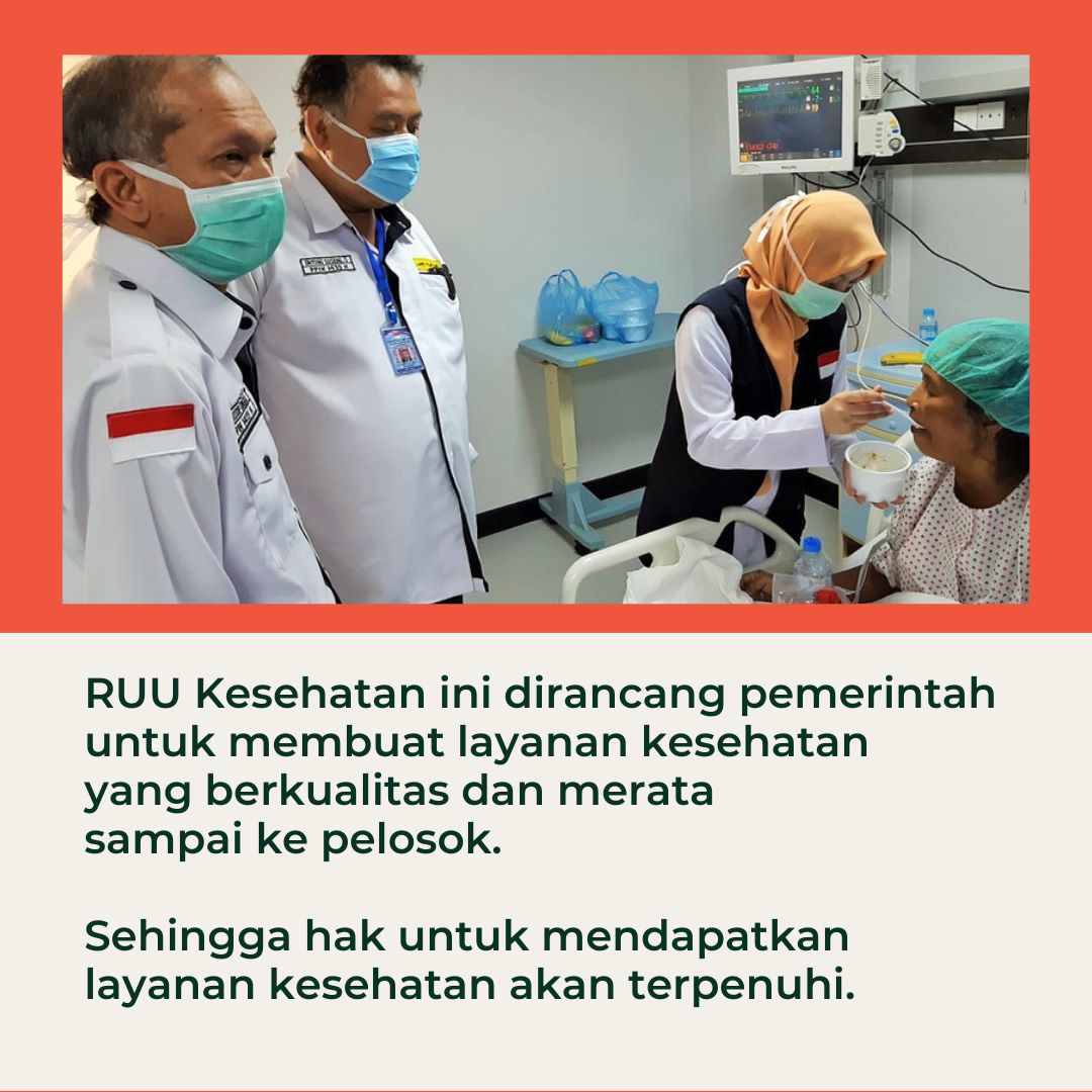 ginnagin44's tweet photo. RUU Kesehatan Dirancang Pemerintah Agar Kemudahan Layanan Berobat Semakin Mudah Sampai Ke Pelosok Indonesia 

#SemuaBerhakBerobat
RUU Kesehatan Kita https://t.co/H72LjrklOv