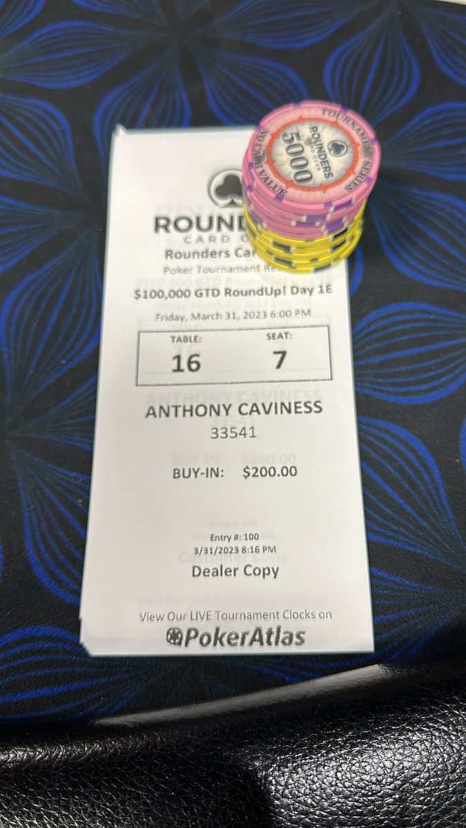 AntManPoker's tweet photo. Just registered the $100k. Let’s spin it up. Updates posted below. https://t.co/LCphqlZTKg