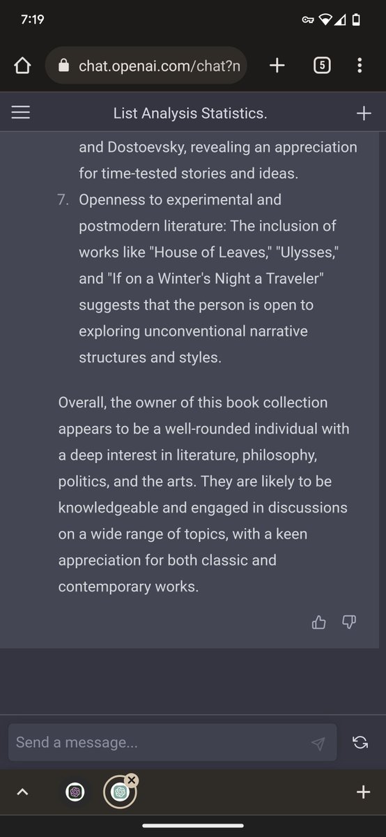 TylerRobAbb's tweet image. #chatgpt hittin&apos; me with the rizz: