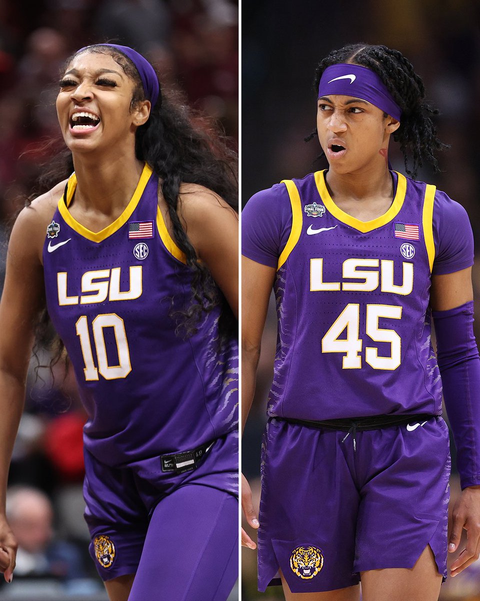 justwsports's tweet photo. Angel Reese &amp; Alexis Morris went CRAZY tonight 🔥 

Reese: 24 PTS | 12 REB 
Morris: 27 PTS | 2 AST https://t.co/RmW2C0PxlM