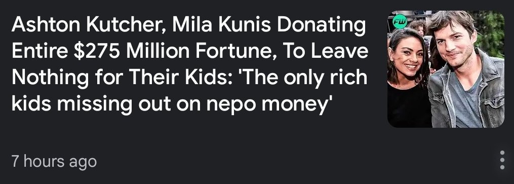 Listen, No one likes a rich entitled brat. But as someone who grew up without money and still struggles, give them SOME money. Life is hard, you've done well, why punish your kids? Also, I'll take a cool million please.