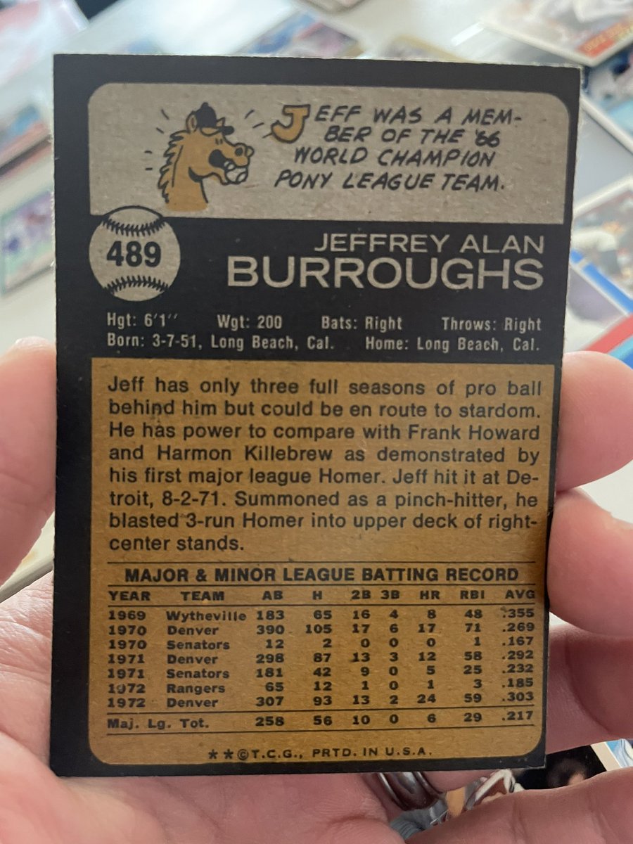 TXBaseballCards's tweet photo. Batting 9th in the #openingday lineup. Mainly because I’m a sucker for a collard baseball uniform.

#StraightUpTX #texasrangers #baseball https://t.co/1iyJexMj6G