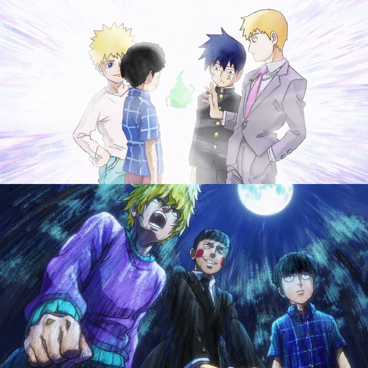 saqibhs2003's tweet photo. - Mob Psycho 100

#mobpsycho100 #mob #shigeo #reigen #dimple #hanazawa #ritsu #anime https://t.co/gA0TAjo2Bs