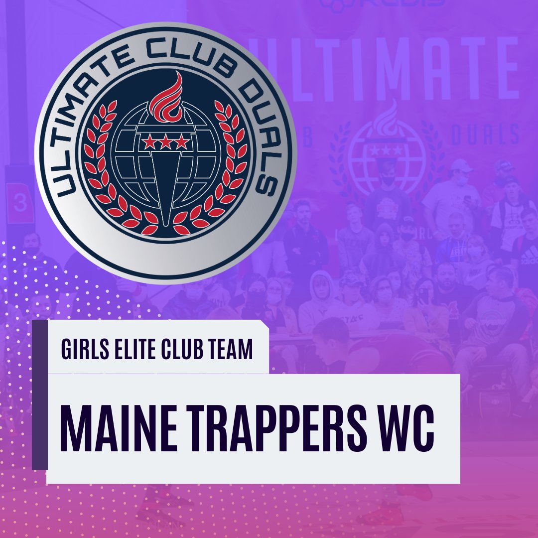 ClubDuals's tweet image. Welcome Maine Trapper WC to the Girls Elite Club Division APRIL 21st - APRIL 23rd⁠
⁠
JOIN US!⁠
Sign up through the Link in Bio