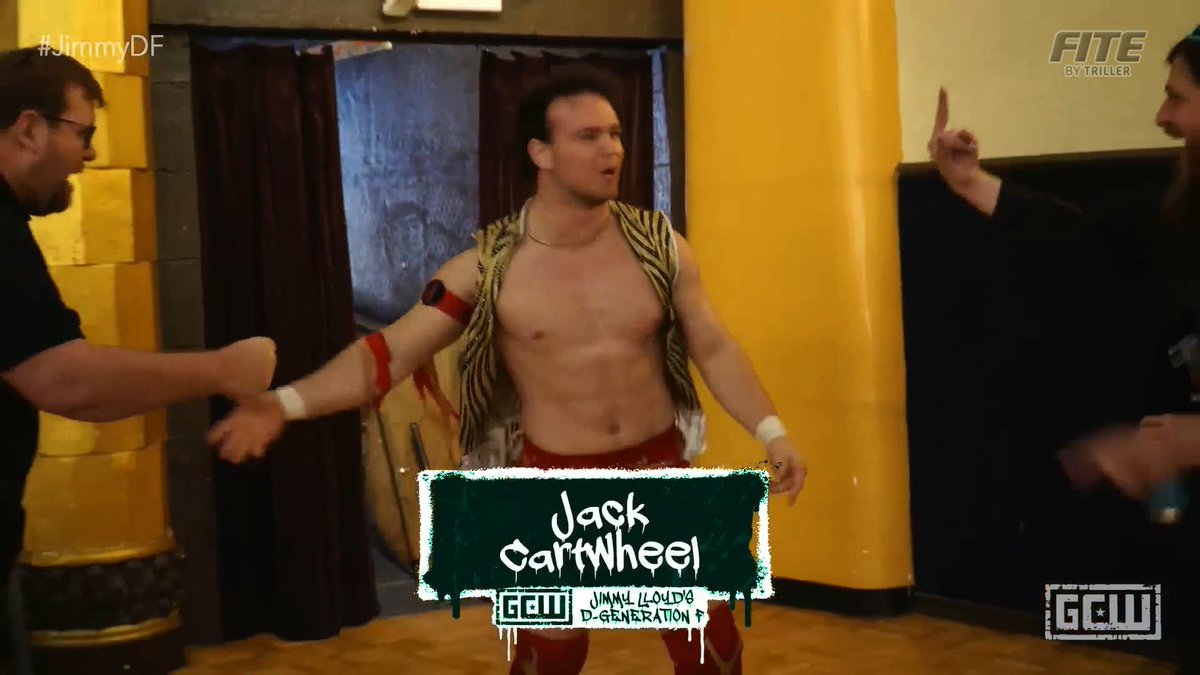 MikeGuylee's tweet photo. Match 3:

Jack Cartwheel vs. Hunter Drake 

LFGG!!!

#JimmyDF https://t.co/mqQwCGYWiS