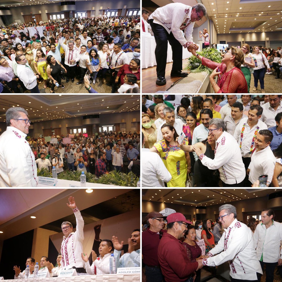 RicardoMonrealA's tweet photo. Muchas gracias a Oaxaca por su generosidad y cariño. Agradezco a quienes asistieron al evento convocado por MORENA para exponer mi visión de futuro para el país. 

La diversidad cultural que representa este estado es un orgullo para México. https://t.co/BLdK59346Q
