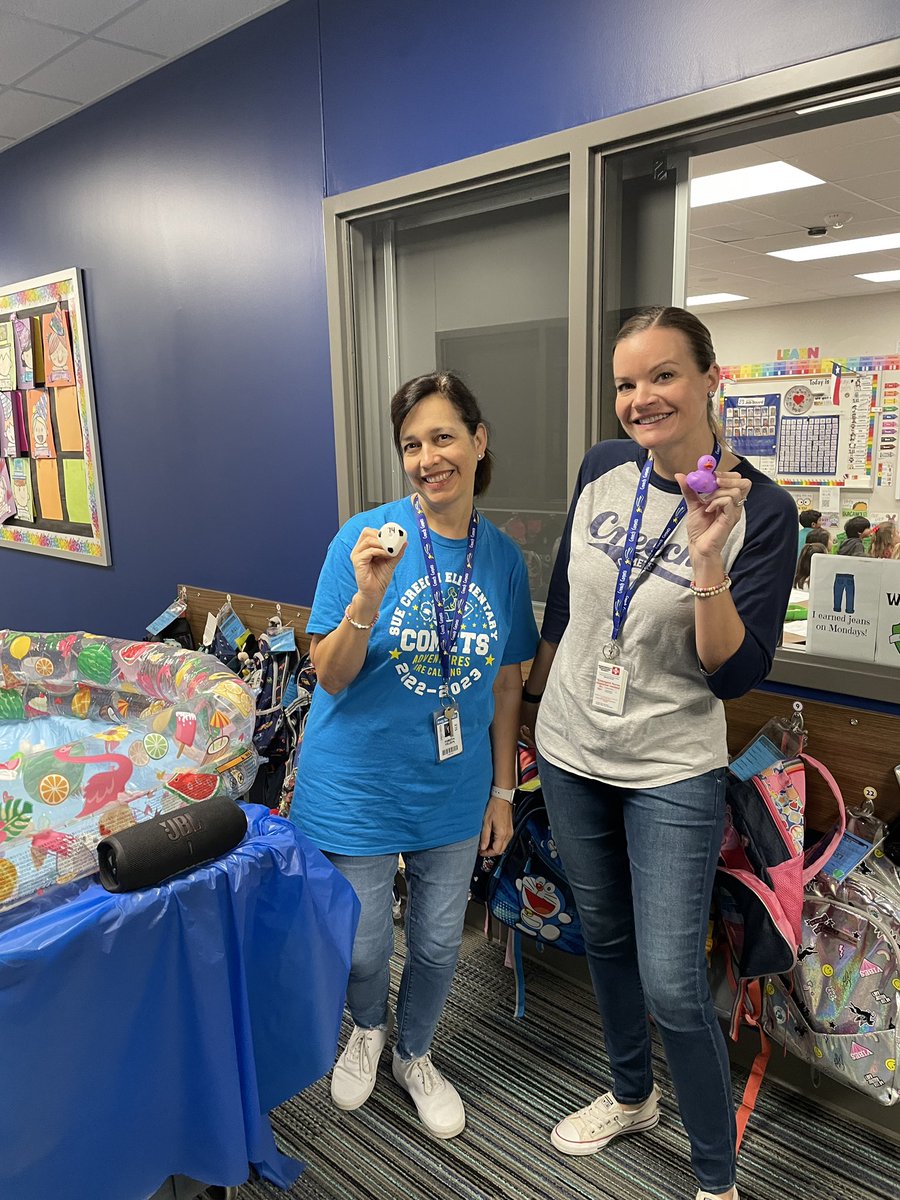 Lucky Ducks for <a href="/CreechElem/">Creech Comets</a> staff to bring some joy in April!!