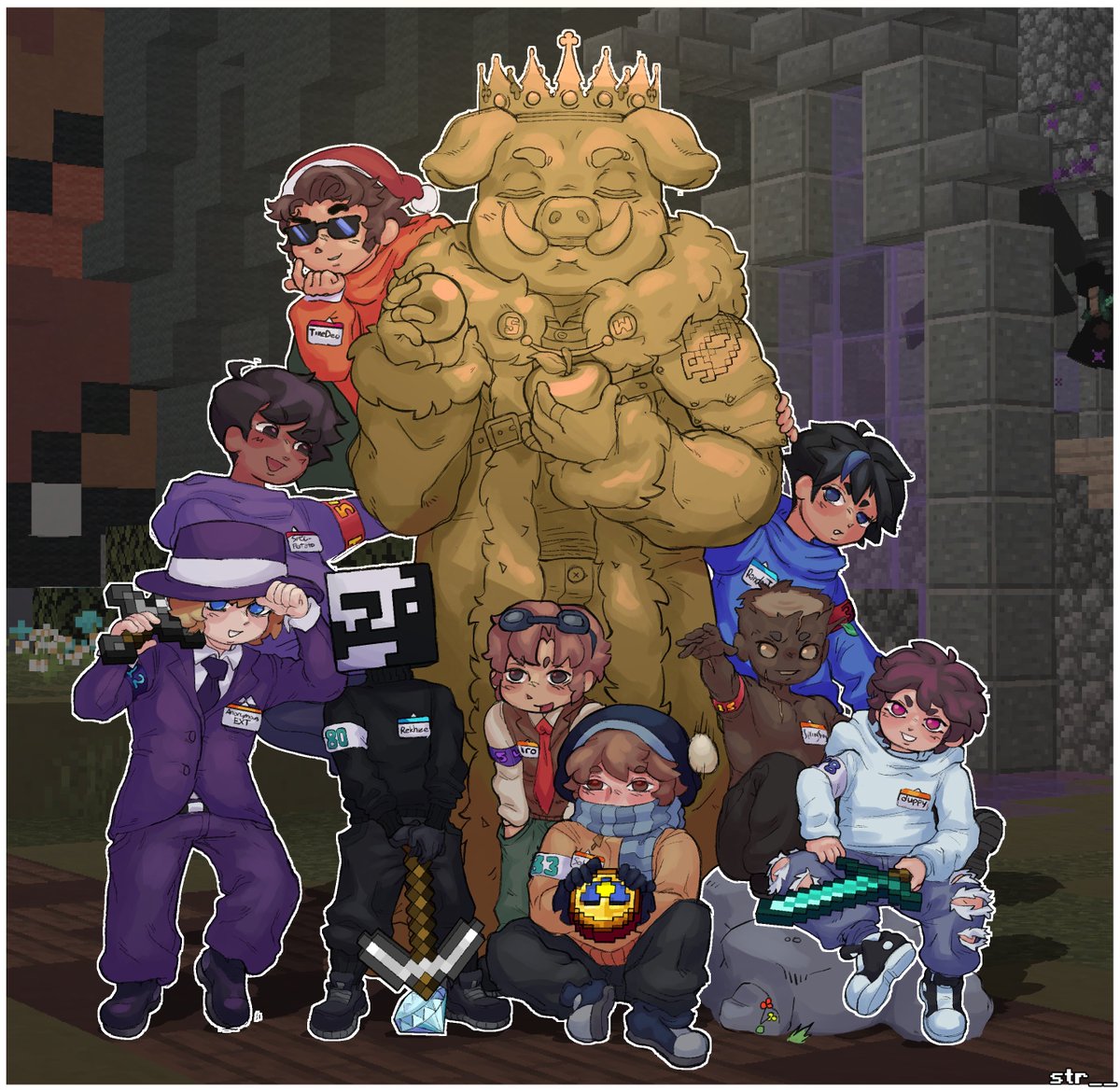 class_str__'s tweet photo. my submission for the #HypixelAnniversary contest and a love letter to everyone still keeping the skywars community alive. thank you! https://t.co/HlMhxsVCTh