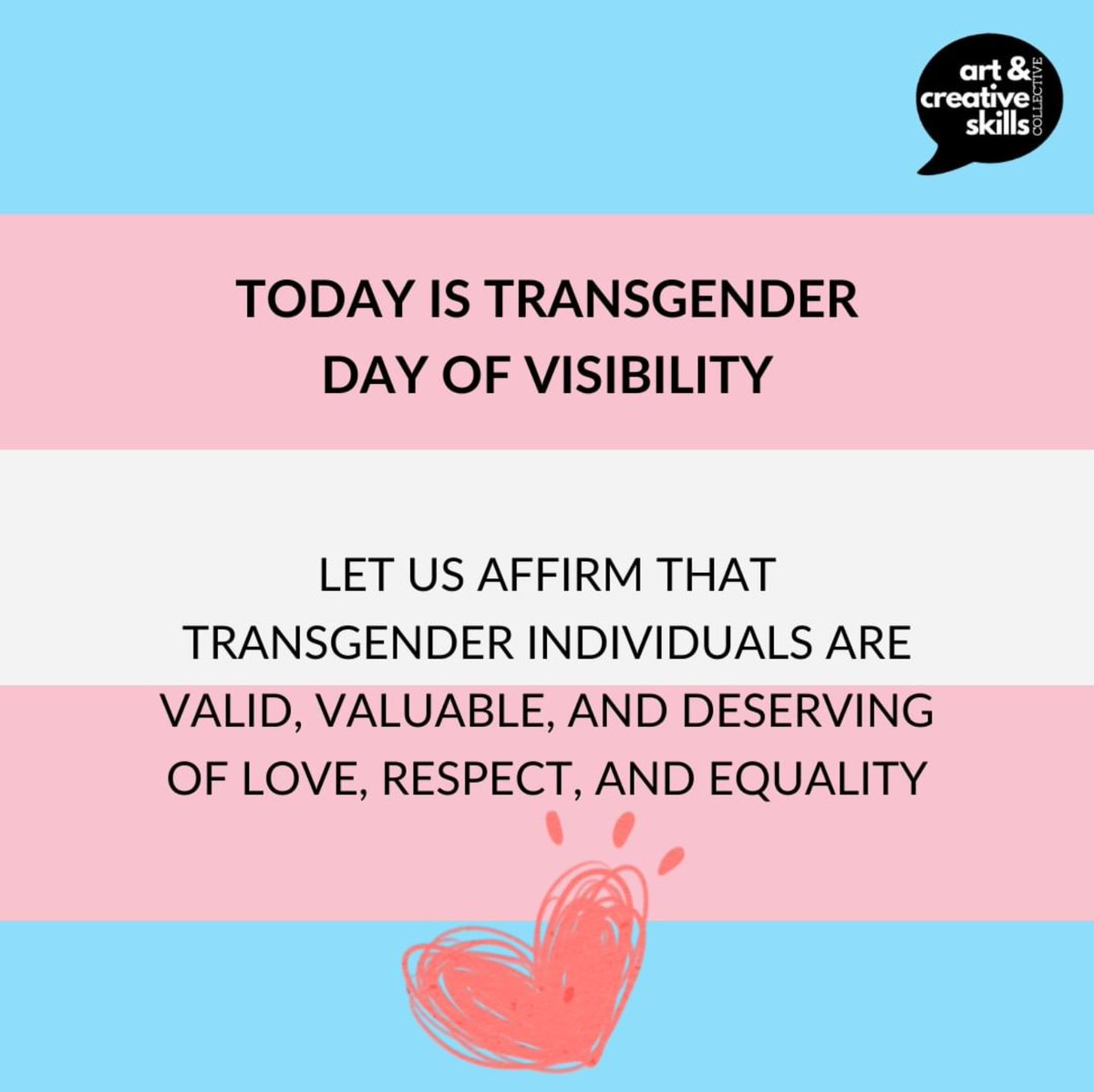 #TransRightsAreHumanRights  #TransVisibilityMatters #TransVisibility #TransDayofVisability