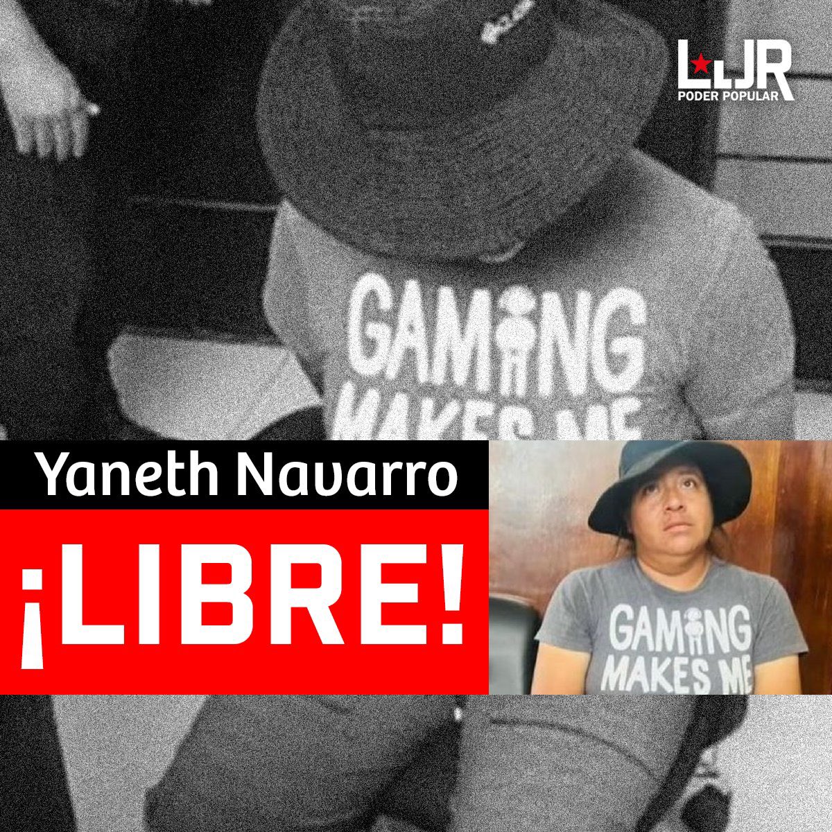 PoderPopularPE's tweet image. Liberaron a la compañera Yanet Navarro✊🏾

- Víctima del terruqueo de la usurpadora Dina Boluarte.

- Cortaron su libertad injustamente durante 60 días.

- Le dieron 30 meses de prisión preventiva estando embarazada.

- Por administrar un fondo solidario popular de S/. 1914 soles.