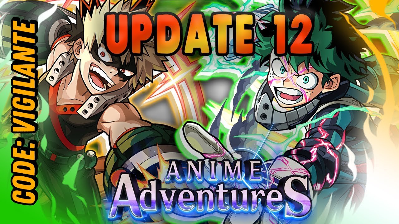 Anime Adventures on X: ✨ Update 12 has been Released! 🦸‍♂️ New World:  Hero City! Use Code: VIGILANTE For Free Gems! #Roblox #AnimeAdventures   / X