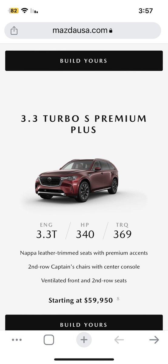 seven907907's tweet photo. طرح مازدا CX-90 في السوق الامريكي #CX90 https://t.co/A19SD369bn