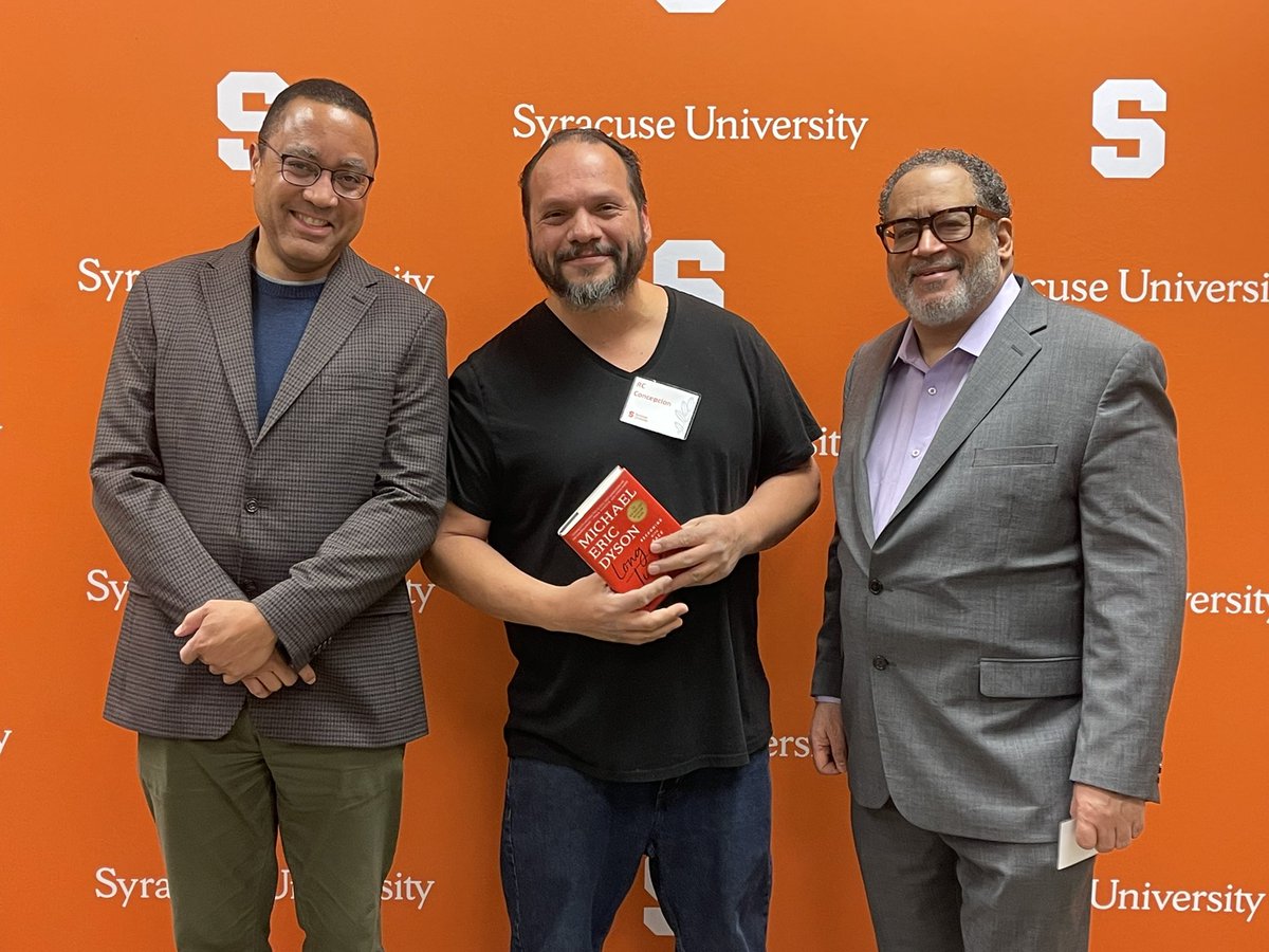 A special thanks to <a href="/SyracuseU/">Syracuse University</a> Provost <a href="/rittergaus/">Gretchen Ritter</a> for hosting the conversation. Great work!