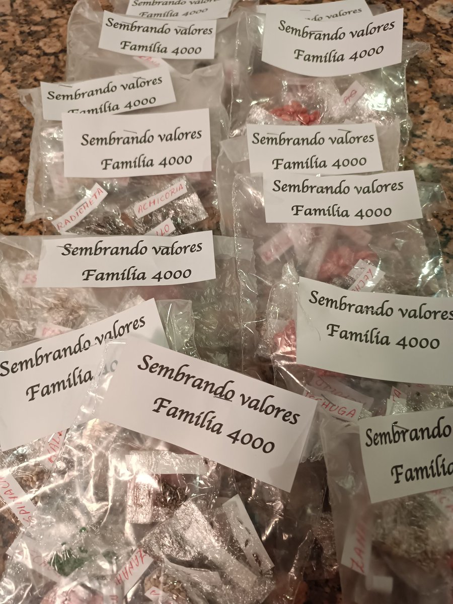 DanielGalliazzi's tweet photo. Continuamos  con el programa "Sembrando Valores" A partir de mañana las semillas se retiran en carnicería Dickinson y como siempre de forma gratuita.
Familia 4000 promoviendo la huerta familiar. https://t.co/zMG1coIcFk