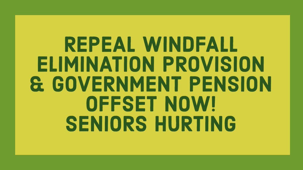 <a href="/RepGuthrie/">Rep. Brett Guthrie</a> <a href="/RepGuthrie/">Rep. Brett Guthrie</a> Help senior firefighters, teachers &amp; police officers affected by Windfall Elimination Provision (WEP). Seniors R hurting. WEP, an unjust 40 year old law, takes 2/3rds of my earned Soc Sec benefits! PLS Cosponsor H.R. 82 now! #EliminateWEPGPO