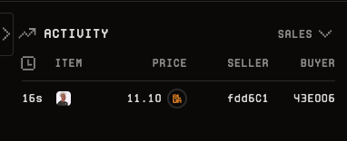 sighduck's tweet photo. First degod sale on blur. Let the games begin https://t.co/7xHcr0AjmH