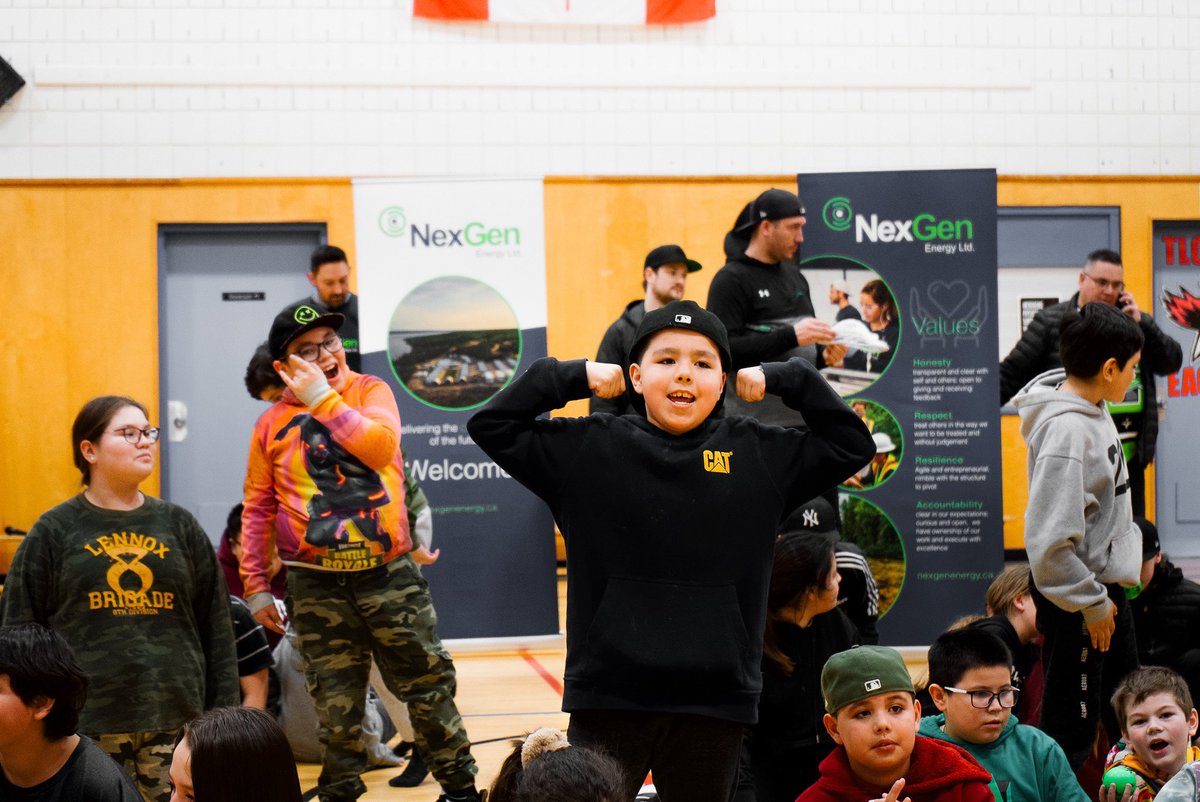 SaskRushLAX's tweet photo. We had an incredible time at Twin Lakes Community School this afternoon!!! Talented athletes, enthusiastic students, and lacrosse naturals!!
This whole experience couldn’t have happened without @NexGenEnergy_ #PoweringPositivity https://t.co/EW1oPP1L4q