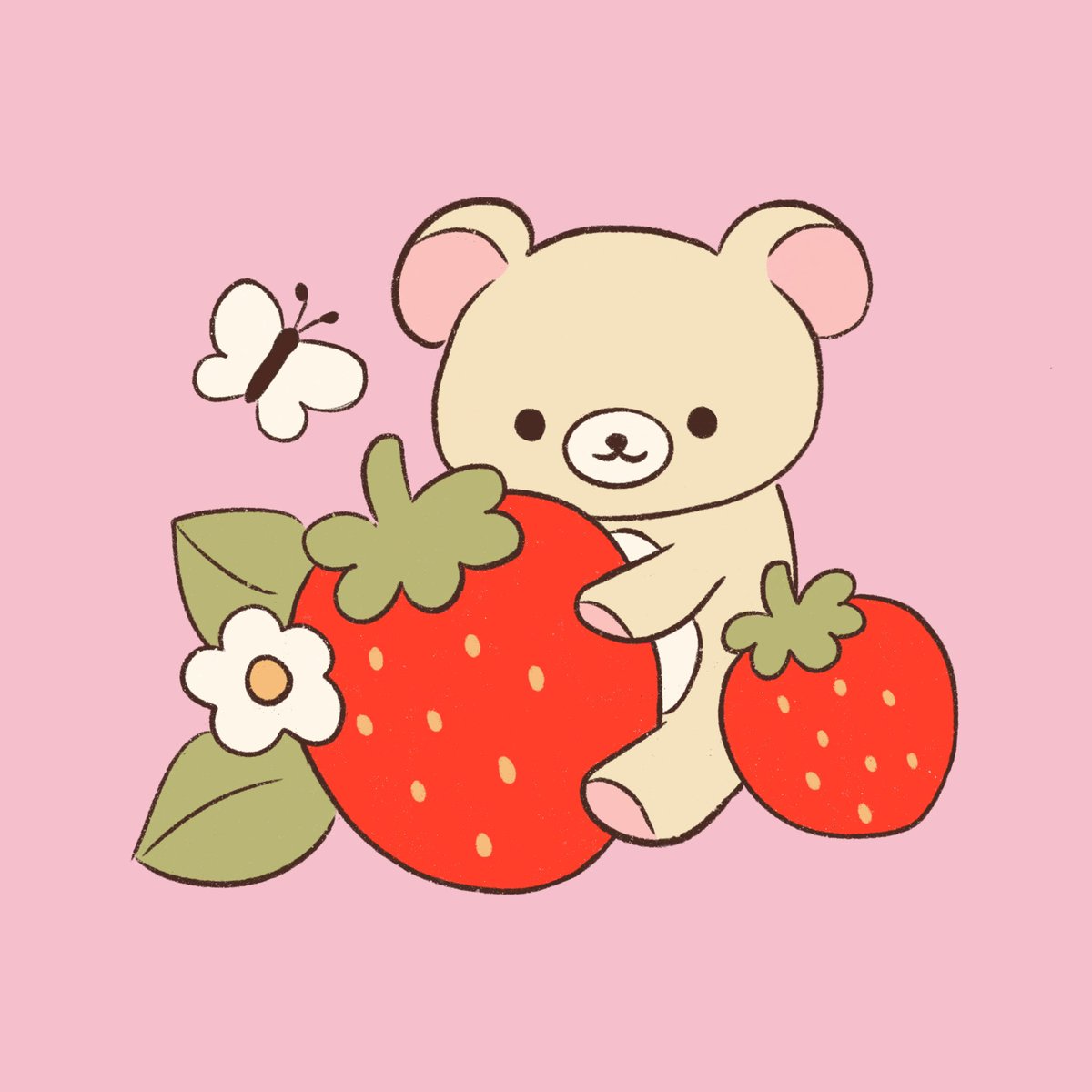 rilakkuma + korilakkuma !! 🧸🍓