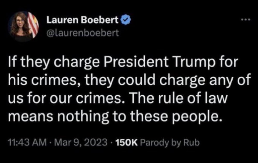 Unlike MAGA Van Duyne and her Bestie BoBo- I am a Law and Order Democrat who believes that if you break our laws that you should be held accountable. #TX24 #Democrat #LawAndOrder