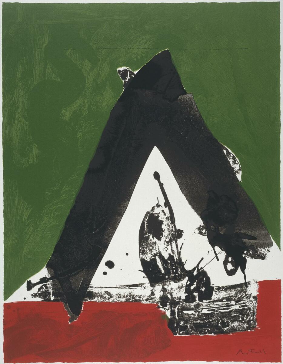 Robert Motherwell, No. 3, 1970 #museumarchive #tatemuseum tate.org.uk/art/artworks/m…