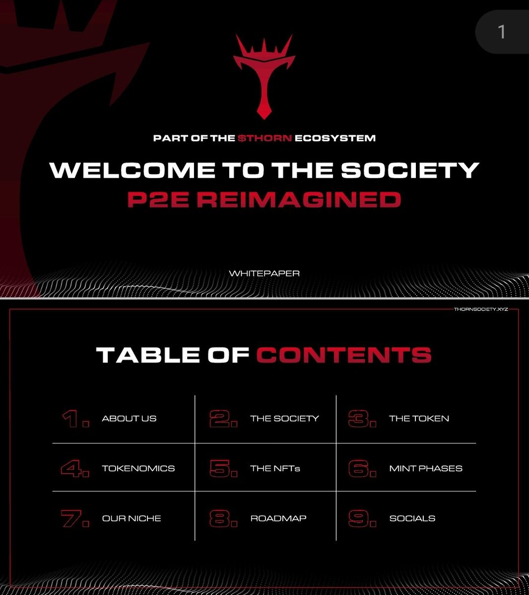 techtana0x's tweet photo. The #Thorn whitepaper v2 has just been dropped in the tg.

It contains everything you need to know, including the mint phases for the NFTs that are currently being worked on by the artist who brought you @LazyLionsNFT. @D_Wots from @WCreativeStud.

#NFTGame #NFTMinting #NFTs https://t.co/iyeQ9AjBpE