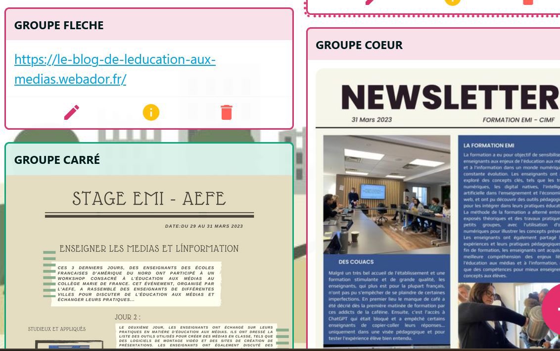 IRF_AEFE_ZAN's tweet photo. [Formation continue #AEFE ZAN🇨🇦🇺🇸]

#EMI (#Éducation aux #Médias et à l’#Information)

> Images 📷
> Vidéos 🎞️
> #ChatGPT 
> Parcours EMI
> Esprit Critique 🕵️‍♂️

🙎‍♂️ Stage animé par @LotonMorgan 
🏫 @CiMariedeFrance 
🗓️ 29 au 31 mars 2023 https://t.co/gvJYpA3agP