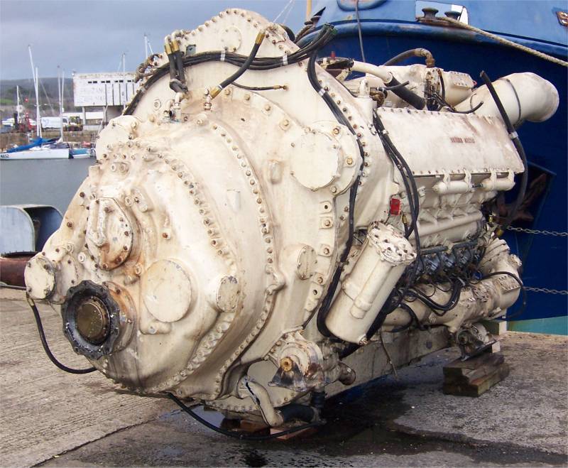 rocketengine on Twitter "Napier Deltic 18 cylinders and 36 pistons