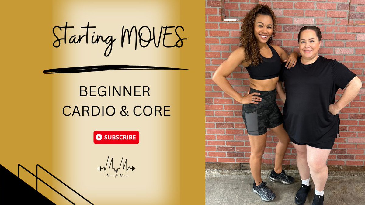 NEW!! Starting MOVES Beginner Cardio & Core Workout! | Cardio & Core Workout | Move with Maricris

#MoveWithMaricris #StartingMoves #BeginnerFitness #BeginnerWorkout #CardioWorkout #CoreWorkout 

linktw.in/4hL2B0